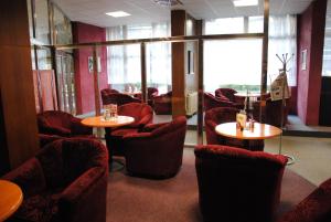 Posezení v ubytování Hotel Slezan