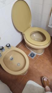 Koupelna v ubytování San Clemente frente al mar con cochera