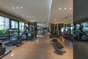 Centrul de fitness și/sau facilități de fitness de la The Base Central Pattaya