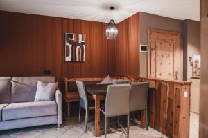 Posezení v ubytování Residence Montani