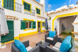 Χώρος καθιστικού στο Villa som das Ondas