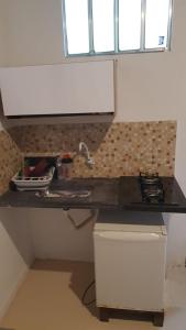 Dapur atau dapur kecil di Cantinho da Luna