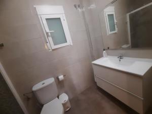 Koupelna v ubytování Apartamentos Martin