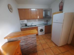 Kuchyň nebo kuchyňský kout v ubytování Apartamentos Martin