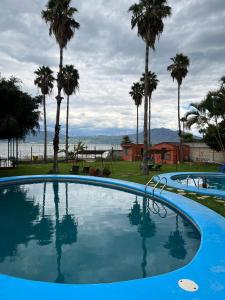 Bazén v ubytování Hotel Villas Ajijic, Ajijic Chapala Jalisco nebo v jeho okolí