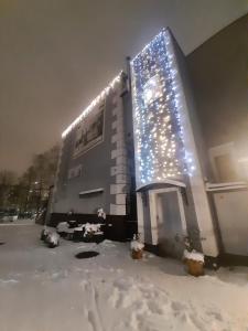 Pensjonat Sielec að vetri til