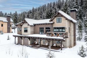 Το Spanish Peaks Highlands Cabin 19 τον χειμώνα