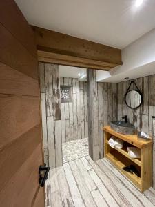 Koupelna v ubytování Appart Hôtel Le JAS