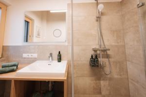 Kúpeľňa v ubytovaní Die Wiesen Apartments + 17 fotografií
