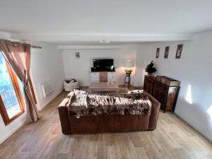 Chalet Millou Beuil客房内的一张或多张床位