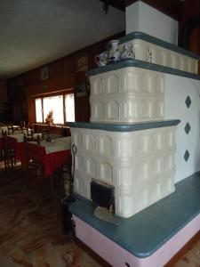 Restaurace v ubytování Albergo Ristorante K2