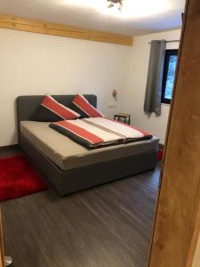 Postel nebo postele na pokoji v ubytování Ferienhaus Nagele