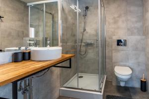 Kúpeľňa v ubytovaní Villa 84 & Apartments - Jacuzzi, Sauna