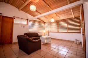 Coin salon dans l'établissement Hotel boutique Teocalli