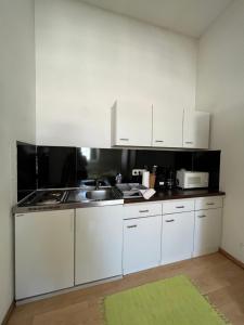 Kuchyň nebo kuchyňský kout v ubytování Vienna Excellent Apartments