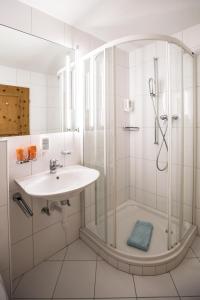 Koupelna v ubytování Hotel Chalamandrin