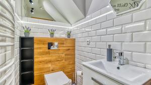 Kúpeľňa v ubytovaní Apartament Cicha 5 VIP z SAUNĄ by Royal Aparts + 13 fotografií