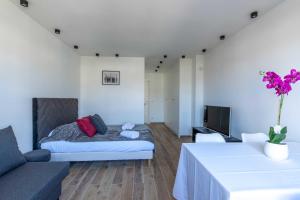 Posedenie v ubytovaní Large studio for 4 people near Port Deauville