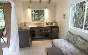 Kuchyňa alebo kuchynka v ubytovaní Boho lodge Montezuma l&l