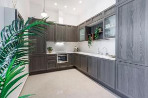 A kitchen or kitchenette at Luxury Elizabeth Residence next to the New York Café