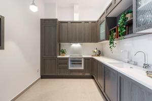 A kitchen or kitchenette at Luxury Elizabeth Residence next to the New York Café