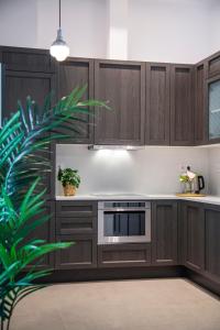 A kitchen or kitchenette at Luxury Elizabeth Residence next to the New York Café