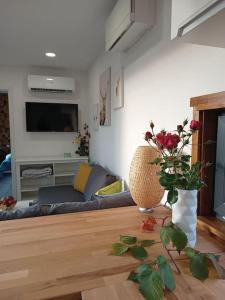 Telewizja i/lub zestaw kina domowego w obiekcie Miejsce dla chcących odpocząć