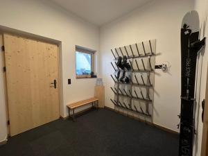 Fitness centrum a/nebo fitness zařízení v ubytování Apart Spitaler Brandberg