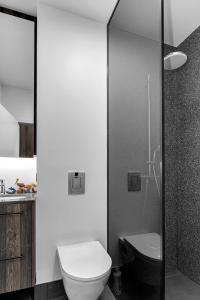 Koupelna v ubytování Brand-New Modern Studio