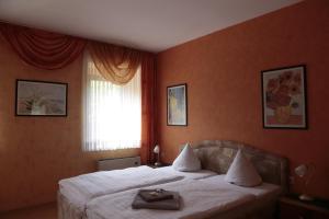 Postel nebo postele na pokoji v ubytování Hotel Sessellift