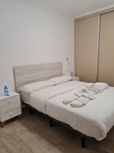 Posteľ alebo postele v izbe v ubytovaní El Olivar La Vega de Tetir