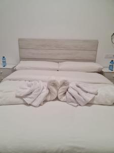 Posteľ alebo postele v izbe v ubytovaní El Olivar La Vega de Tetir