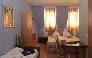 Postel nebo postele na pokoji v ubytování Hotel Sessellift