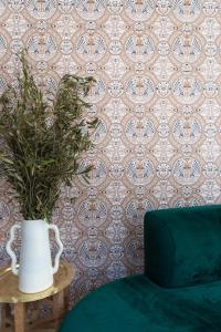 Istumisnurk majutusasutuses Riad Botanica