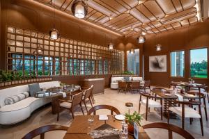 Uma área de estar em Bayou Villas Antalya - Ultra All Inclusive