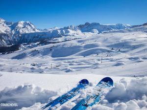 Appartement skis aux pieds, 6 pers, 2 pièces cabine, balcon, La Tania - FR-1-182A-7 v zime