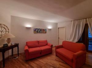 Posezení v ubytování Fiocco di Neve Apartment