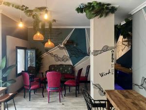 Posezení v ubytování Alameda Hostal Boutique