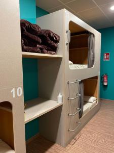 a walk in closet in a hospital room at Andaina in Sarria