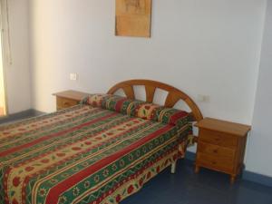 Posteľ alebo postele v izbe v ubytovaní Bertur Peñíscola Playa
