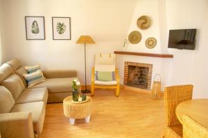 Posezení v ubytování Apartamento Ponent 6