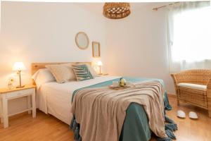Postel nebo postele na pokoji v ubytování Apartamento Ponent 6