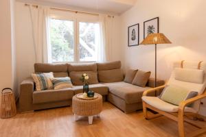 Posezení v ubytování Apartamento Ponent 6