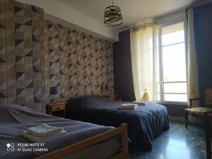 Posteľ alebo postele v izbe v ubytovaní Le gîte de l'écluse