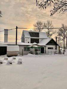 Apartmány Razová - Slezská Harta v zimě