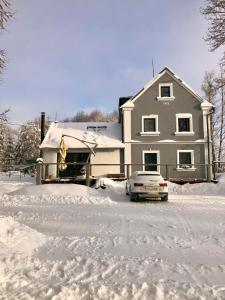 Apartmány Razová - Slezská Harta v zimě