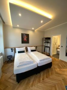 Postel nebo postele na pokoji v ubytování Boutique Hotel Kolbeck