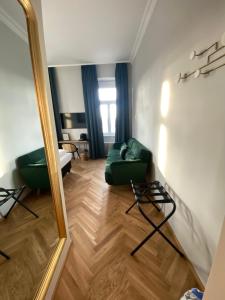 Posezení v ubytování Boutique Hotel Kolbeck