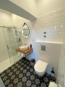 Koupelna v ubytování Boutique Hotel Kolbeck