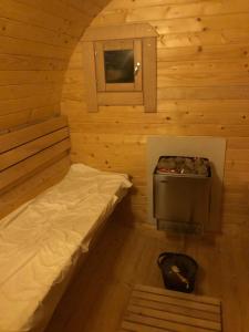 Postel nebo postele na pokoji v ubytování Apartmány Razová - Slezská Harta